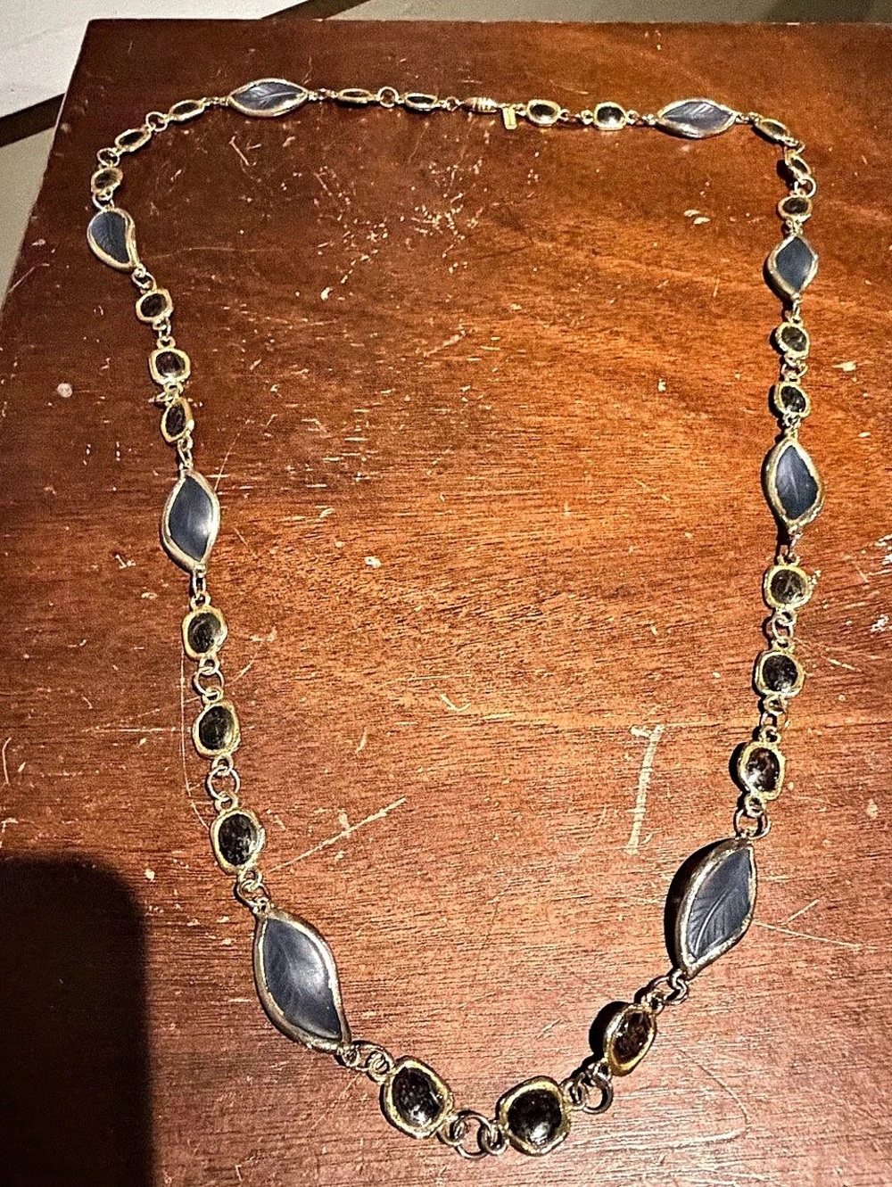 Authentic Vintage Signed Donald Stannard Station Necklace (Late 1970s/1980s)